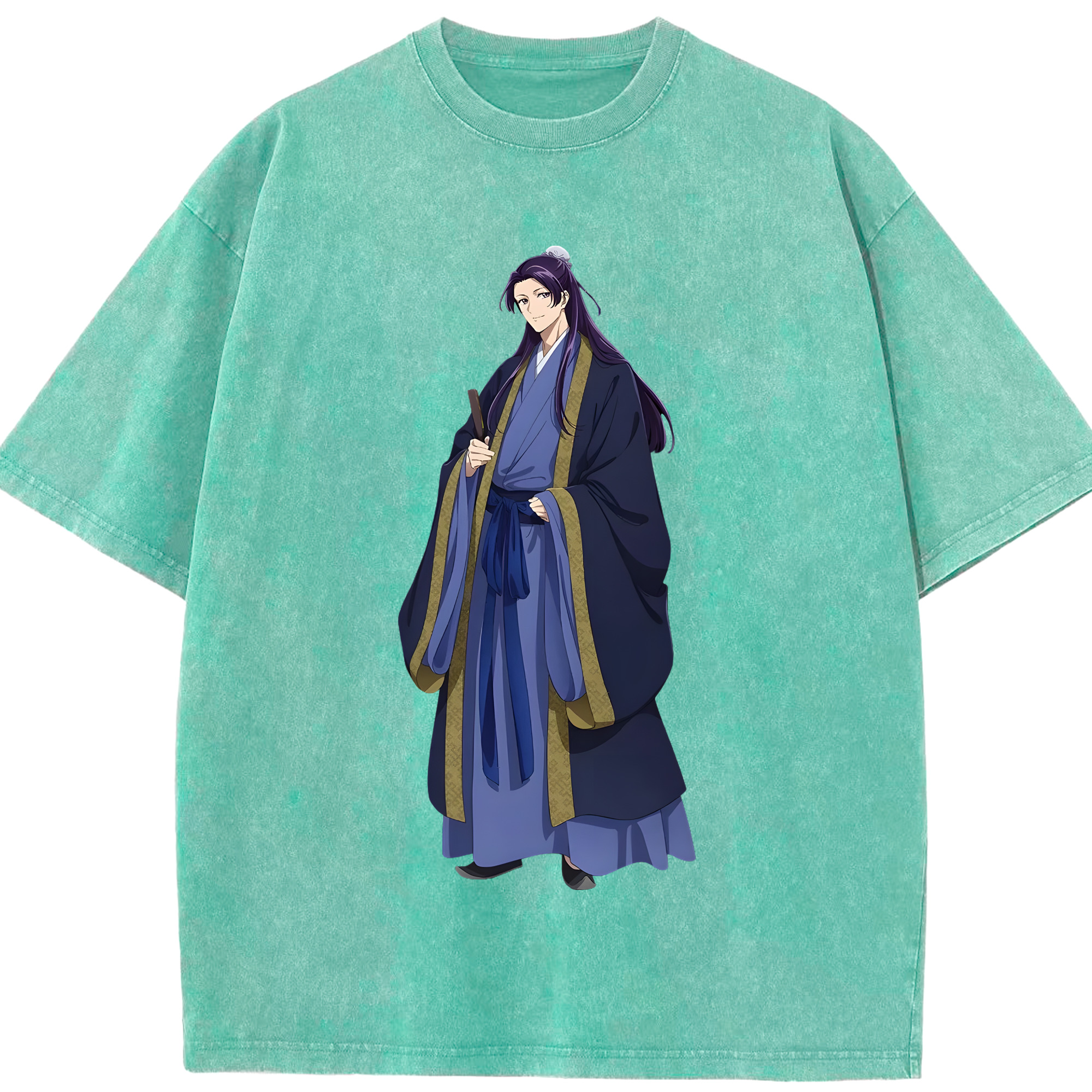 （画像用） 薬屋のひとりごと The Apothecary Diaries 綿100% ヴィンテージ風 半袖Tシャツ（フロントプリント）